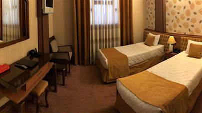 اتاق دو تخته تویین هتل پارک سعدی شیراز